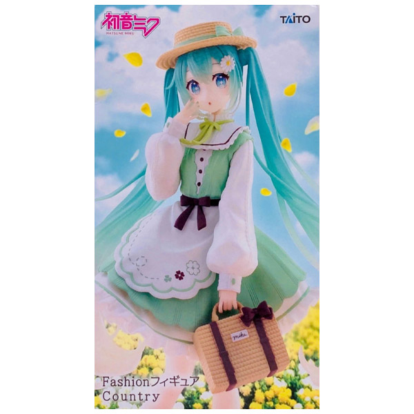 Taito Vocaloid Hatsune Miku Fashion Country Version Figure